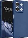 kwmobile metallic telefoonhoesje van TPU - geschikt voor Xiaomi Redmi Note 13 5G - Flexible case voor smartphone - In metallic blauw