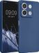 kwmobile metallic telefoonhoesje van TPU - geschikt voor Xiaomi Redmi Note 13 5G - Flexible case voor smartphone - In metallic blauw