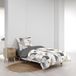 Douceur d'intérieur Trigone Dekbedovertrekset 2-delig 140x200 cm Katoen Beige Symmetrisch patroon