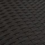 vidaXL 6-delige Loungeset met kussens, poly rattan, grijs