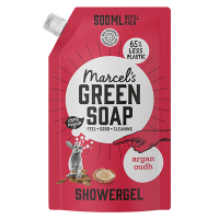 Marcel's Green Soap Marcel's Green Soap douchegel navulling argan en oudh (500 ml)