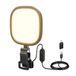 NEEWER Basics 5 inch 10W LED Streaming Light, tweekleurig, Edge Lit Clip on USB tafellamp met CRI95 voor monitor, laptop, computer, webcam, videoconferenties, zoomgesprekken en opnames, NL10