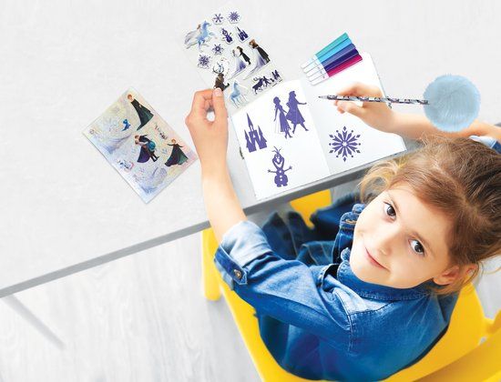 Lexibook, Frozen Elektronisch Geheim Dagboek met verlichting en accessoires (stickers, pen, kleurpen)