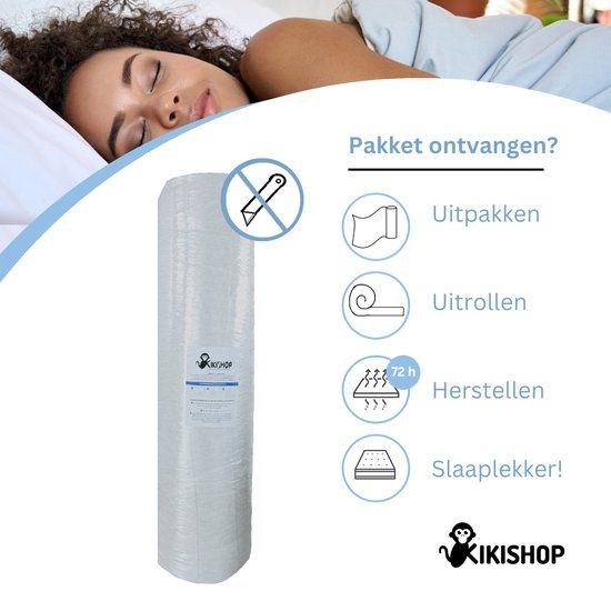 Topper - Topdek Matras Hybride luxe XXL - 100x220 cm - 5 jaar garantie