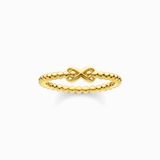 Thomas Sabo TR2320-413-39-48 - Ring - Dames - 925er Zilver geel verguld - ringmaat 48