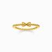 Thomas Sabo TR2320-413-39-48 - Ring - Dames - 925er Zilver geel verguld - ringmaat 48