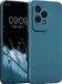 kwmobile metallic telefoonhoesje van TPU - geschikt voor HONOR 200 Lite - Metallic carabisch blauw
