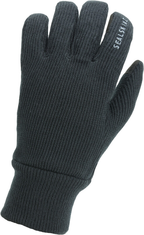 Sealskinz Sealskinz Windproof All Weather Gebreide Handschoenen, zwart 2023 S Winterhandschoenen