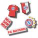 Crocs Bayern FC Serie - Jibbitz Pins - 5-Pack