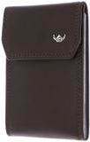Golden Head Leren kaarthoes Polo RFID Protect Kartenetui 4425 Dunkelbraun