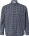 s.Oliver Heren overhemd met lange mouwen, Regular Fit, navy, XXL