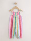 Next - Meisjes - Jumpsuit - Rainbow Stripe