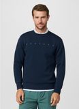 Hackett London Sweatshirt met marine logo