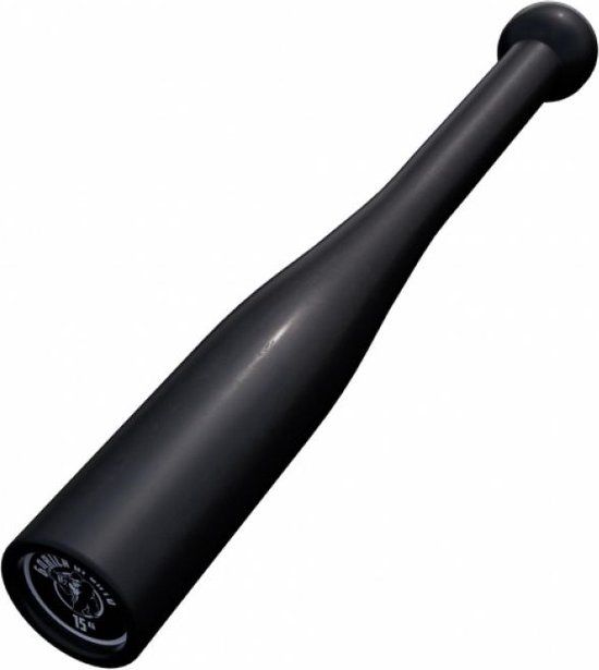 Gorilla Sports Clubbell - Gietijzer - 15 kg - Zwart
