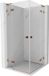 Mexen Lunar L Duo cabine de douche battante 120 x 120 cm, transparent, or rose
