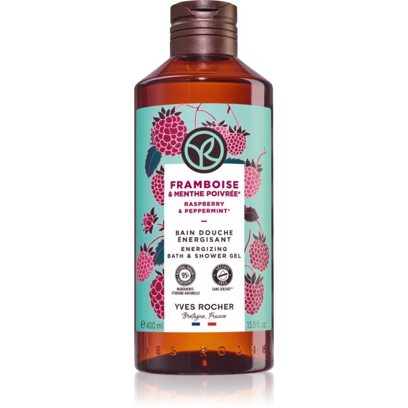 Yves Rocher Bain de Nature Douchegel Framboos & Pepermunt