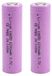 Avizar, 2x lithium-ion batterijen, 3.7V, 1200mAh, oplaadbaar, rose