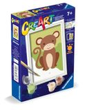 Ravensburger CreArt - Wild Monkey - Schilderen op Nummer - Vanaf 7 jaar