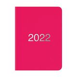 Letts Dazzle A6 week om 2022 dagboek te bekijken - roze