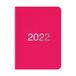 Letts Dazzle A6 week om 2022 dagboek te bekijken - roze