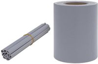 vidaXL Privacystrip 35x0,19 m PVC Lichtgrijs