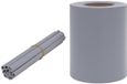 vidaXL Privacystrip 35x0,19 m PVC Lichtgrijs