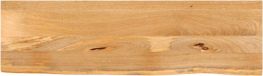 vidaXL Tafelblad met natuurlijke rand 100x40x3,8 cm massief mangohout