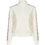Guess ZipUp Track Jacket Model JW0K88K3AA Wo - White Sweatshirts