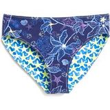 White Stuff Coastal Reversible Bottom Navy Multi Taille: 22