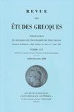 Revue des études grecques: Juillet-Décembre 2008, 121-2