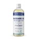 Hypogeen Massageolie - Neutrale Massage Olie voor Gevoelige Huid - Geurloos en Parfumvrij - Met Amandelolie, Jojobaolie en Vitamine E - Professioneel en Thuisgebruik - 500 ml