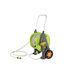 Amazon Basics Haspelwagen met tuinslang, 30 m, groen/grijs