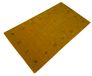 Oosters tapijt goud Gabbeh tapijt 100% wol Loom handgemaakt 90 x 160 cm