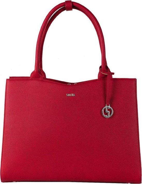 Socha Businessbag Midi 13.3 inch - Cherry Red