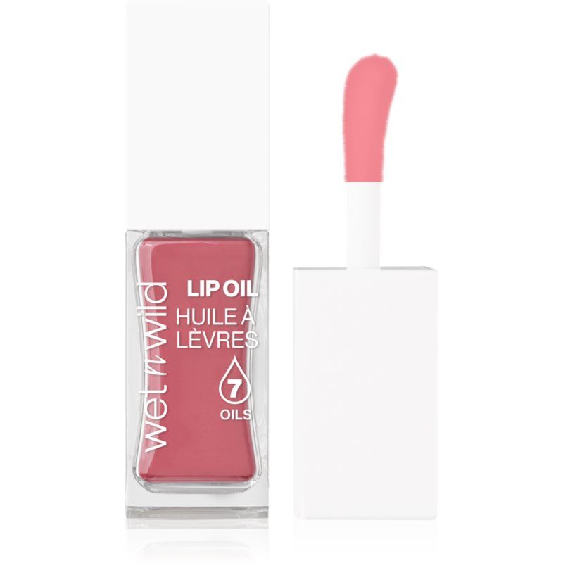 Wet n Wild Getinte Lippolie, Voedende & Niet-Kleverige Rode Lipgloss Aangedreven door 7 Natuurlijke Oliën, Lichtgewicht Formule voor Spiegelachtige Glanseffect, Kleur Vintage Society
