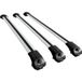 Suzuki Baleno / Esteem Wagon 1995-2002 Ace-1 Modèle Barres De Toit Railing Porte-bagages De Voiture Aluminium Gris 3 Barres