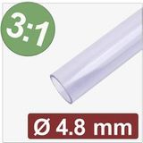 Quadrios 25CA641 Krimpkous met lijm Transparant 4.8 mm 1.6 mm Krimpverhouding:3:1 per meter