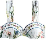 Next Dames Balkonbandeau-bikinitop met beugels Wit Floral