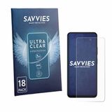 Savvies Screenprotector voor Blackview Color 6 - Folie Beschermfolie transparant 18 Stuks