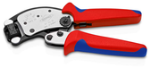 Knipex Pince à sertir pour cosses à manchon isolées | Poignées multi-composants | Testé VDE - 97 53 19 SB