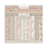 Stamperia International Stamperia-Scrapbooking Pad-You and Me-Achtergronden, Wit, OSFA