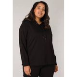 Base Level Curvy sweater zwart