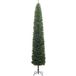 Sapin de Noël mince avec support 300 cm PVC