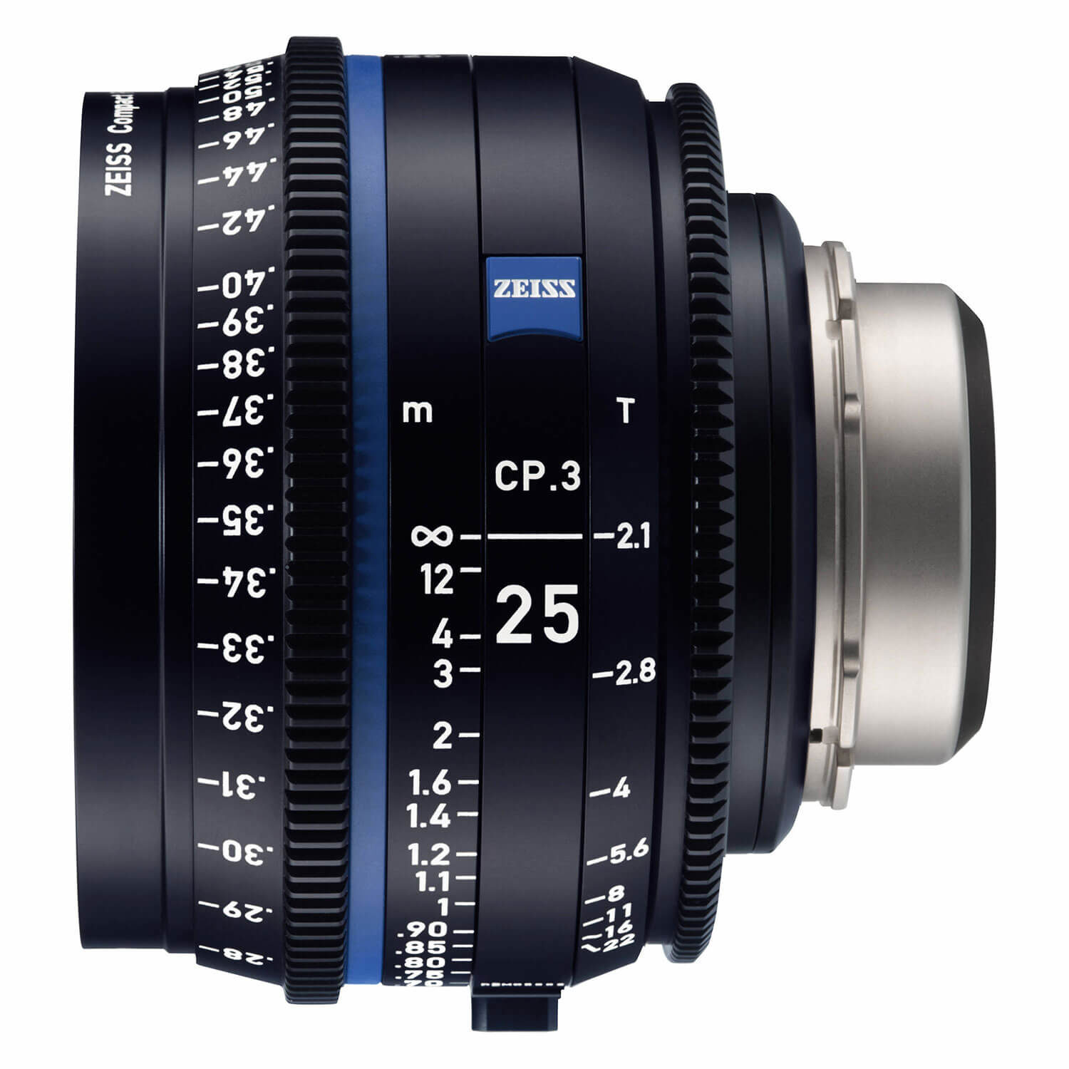ZEISS Compact Prime CP.3 25mm T2.1 Canon EF-vatting