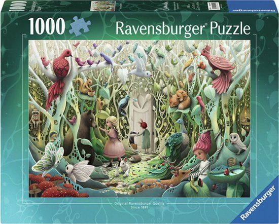 Ravensburger Puzzel De geheime tuin - 1000 stukjes