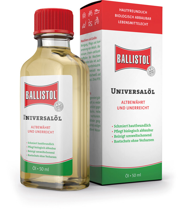 Ballistol Oil 50ml green/red 2019 Tentonderhoud / Tentreparatie