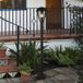 Searchlight Bluebell, éclairage de jardin, IP44, noir, hauteur 97 cm, métal