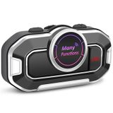 Astone Casque de moto V9 / Casque Bluetooth 5.0 - Radio FM, double microphone, réponse automatique - Noir
