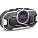 Astone Casque de moto V9 / Casque Bluetooth 5.0 - Radio FM, double microphone, réponse automatique - Noir