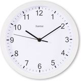 Hama Wandklok Elba - Geluidsarm - Wit - Ø 25 cm